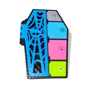 Monster High Coffin Locker Storage Case Spiderweb Door Playset Accessory No Keys